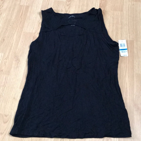 INC International Concepts Tops - inc Women’s black tank top size XL